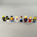 LEGO Bundle Minifiguren Set von 10 Figuren & Tierfiguren