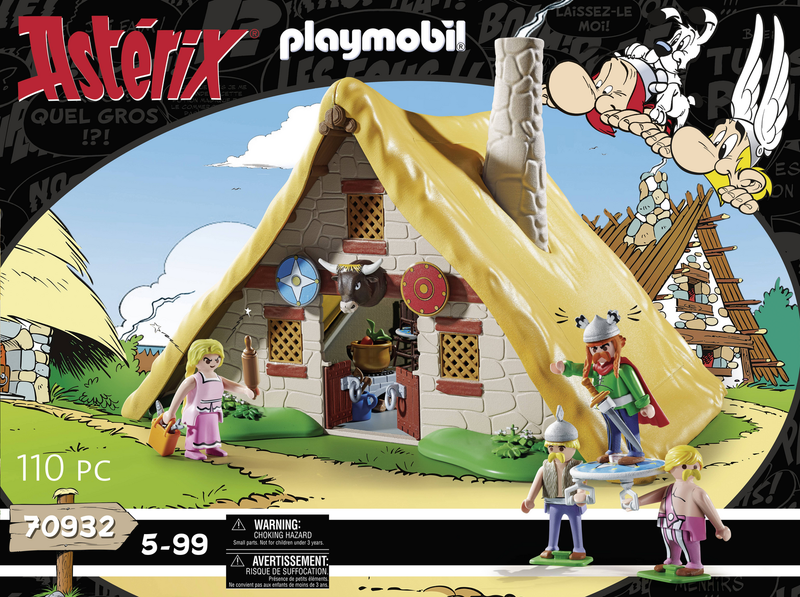 Playmobil Asterix 70932 Hütte des Majestix Playmobilset Spielset Spielhaus