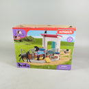Schleich Horse Club Pferdebox 42611 mit Stute & Fohlen