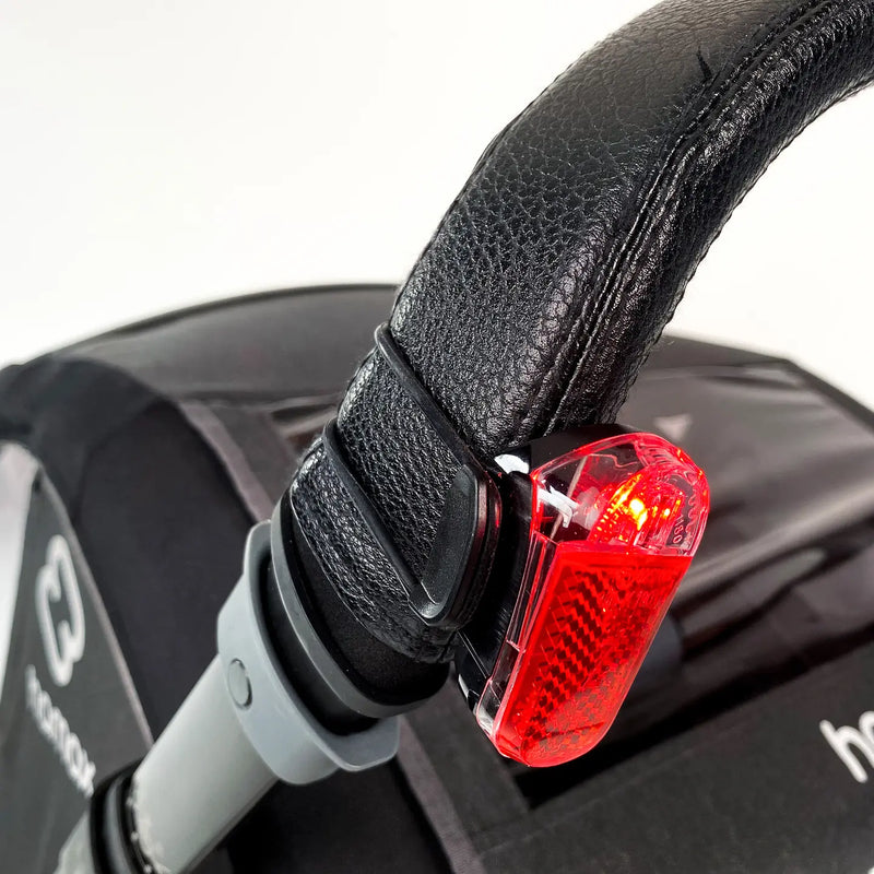 B-Ware Hamax Cocoon One Fahrradanhänger Buggy Kindertransport Grau Schwarz Einsitzer