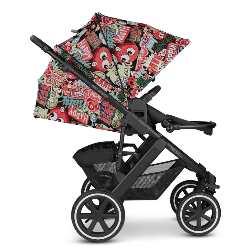 ABC Design Kombi-Kinderwagen Salsa 4 Air inkl. Babywanne Sportsitz Kinderwagen