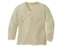 Strickjacken Strickpullover & Strickjacken Kleidung Baby-Jacke melange-natur Disana Front Image Last Season
