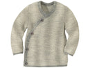 Strickjacken Strickpullover & Strickjacken Kleidung Baby-Jacke melange-hellgrau° Disana Front Image Last Season