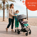 Nurse Plattform-Trittbrett für Kinderwagen und Buggy, universell bis 20 kg, rutschfest, einfache Installation ohne Werkzeug