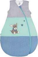 Sterntaler Unisex Baby Funktionsschlafsack, Pony Pauline, Ganzjährig, Wärmeregulierung, Reißverschluss Funktionsschlafsack 80cm Emmi (1er Pack)