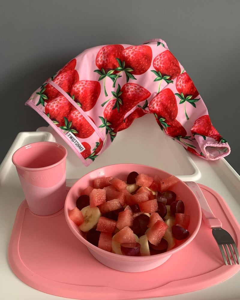 Twistshake Click-Mat + Platte | Anti-Rutsch-Geschirrset für Babys | Babyteller + Baby-Tischset