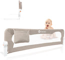 Lionelo Eva Rausfallschutz Bett Rausfallschutz Kinderbett, Bettgitter, Bettschutzgitter, luftiges Netz, zusammenklappbar um 180 Grad, einfache Montage, 150 cm lang