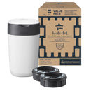 Tommee Tippee Twist and Click Advanced Windeleimer - Weiß