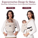 Momcozy Babytrage – Baby Carrier für Kleinkind (3-20 kg)