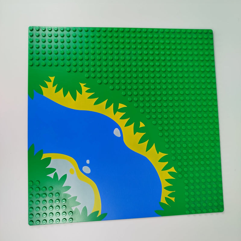 Lego LEGO Grundplatte mit River und waterside- 32x32(2), 12x12