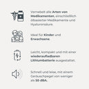 Nuvita 5030 Tragbares Kolben-Aerosol mit wiederaufladbarem Akku – effizient, leise und praktisch für Zuhause und unterwegs