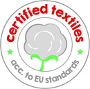 roba Schlafsack 90 cm Indibär - Babyschlafsack ganzjährig für Sommer & Winter - aus atmungsaktiver Baumwolle - Bären Motiv in Braun / Weiß