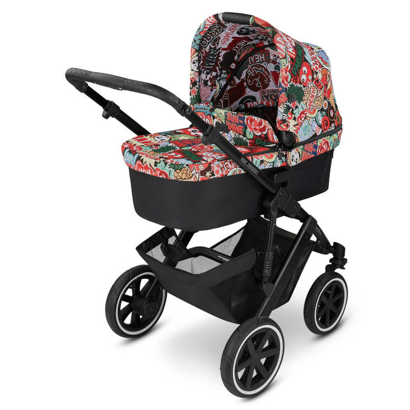 ABC Design Kombi-Kinderwagen Salsa 4 Air inkl. Babywanne Sportsitz Kinderwagen