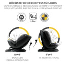 Kinderkraft XPEDITION2 I-SIZE 40-150 cm, Kindersitz 0-36 kg, Reboarder 360 grad drehbar, Kinderautositz mit Isofix station, FWF und RWF, Verstellbare Kopfstütze/Rückenlehne mit Liegeposition, Grau