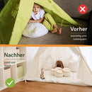 LIONHERZ® Tipi-Decke mit Bändern 120x120cm