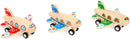 Display Buntes Rückziehflugzeug