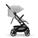 Cybex Gold Kinderwagen Beezy mit One-Pull Harness, Ab Geburt bis ca. 4 Jahre (max. 22 kg), Kompakt und ergonomisch, Fog Grey (Hellgrau mit schwarze...