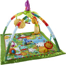 Fisher-Price Musikalisches Spielcenter Dschungeltiere für Kinder – Spielzeug – mit Musik, Lichtern, Geräuschen und waschbarer Decke – Geschenk für Babys ab 0 Monaten (Mattel GXC35)