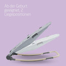 Maxi-Cosi Loa Babywippe, ultrakompakt zusammenklappbare, leichte Babywippe, 2 Liegepositionen, tragbare Babywippe aus 100 % Recyclingmaterialien, 0 bis ca. 2 Jahre, 0–12 kg