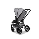 MOON SPORT stone/melange, Sportwagen-Buggy mit Liegefunktion, bis 22kg, UV-Schutz 50+, zusammenklappbar, großer Korb, Kollektion 2025