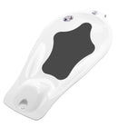 Rotho Babydesign TOP Xtra Badestation - wasserdicht - gross - Babybadestation - Babybadewanne - Babywanne mit Gestell - Babypflegeset - weiss