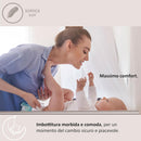 Italbaby Wickelunterlage Gina - Elefant & Giraffe