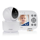 reer BabyCam XL Move | Digitales Video-Babyphone | abhörsichere FHSS-Technologie | 4,3" TFT-Bildschirm | 300m Reichweite | schwenk- & neigbare Kame...