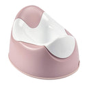 BÉABA - Babytopf - Ergonomisches Töpfchen für Kinder - Rutschsicher - Hygienisch - Pflegeleicht - WC-Einsatz mit Handgriffen - Made in France - Rosa