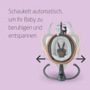 Maxi-Cosi Cassia Babywippe Elektrisch, 0–6 Monate, max. 9 kg, Babyschaukel Elektrisch, 12 Melodien, 360°-Sitzdrehung, automatische Bewegungserkennung, 5 Geschwindigkeiten