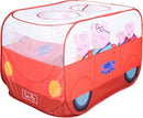 roba Pop-Up Spielzelt 'Peppa Pig', Zelt in Autoform, mit automatischer Klappfunktion, für drinnen und draußen, rot…
