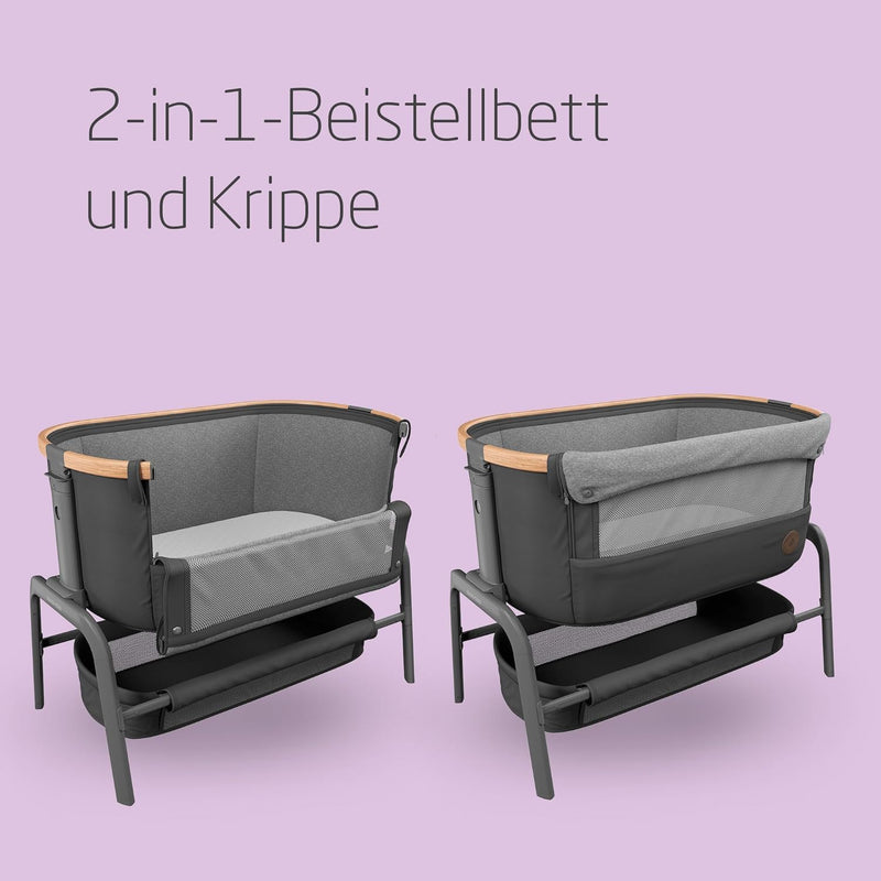maxi cosi beistellbett Maxi-Cosi Iora Beistellbett Baby, Faltbares Co-Sleeper, 0–6 Monate, ma