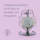 Maxi-Cosi Cassia Babywippe Elektrisch, 0–6 Monate, max. 9 kg, Babyschaukel Elektrisch, 12 Melodien, 360°-Sitzdrehung, automatische Bewegungserkennung, 5 Geschwindigkeiten