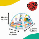 Baby Einstein 4-in-1 Kickin' Tunes play gym