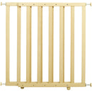 roba geschlossenes Türschutzgitter zum Klemmen, Schutzgitter natur, Klemmgitter mit variabler Breite 62-106 cm, Tür- und Treppengitter für Kinder und Haustiere