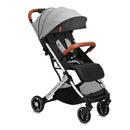 MOMI ESTELLE Kinderwagen für Kinder - Grau und Silber