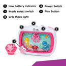 Baby Einstein Sea Dreams Soother, Baby Einschlafhilfen & Weißes Rauschen, 25+ Min. Musik & Ozeanklänge, Fernbedient, White Noise Machine, Aquarium Nachtlicht, für Neugeborene +, Rosa