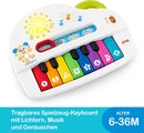 FISHER-PRICE Babys erstes Keyboard - tragbares Spielzeugklavier