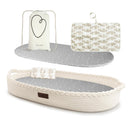 Wickelkorb Baby mit Reise Wickelauflage, Weiche, tragbare, wasserabweisende Hülle Babykorb - Geschenke für Baby