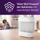 Philips Avent sterilizer gift set – electric steam sterilizer with bottle and teat brush, easy cleaning and sterilization of baby bottles, breast pumps, SCF291/30