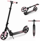 Kinderkraft Freely Scooter ab 3 Jahren, Kinderroller bis zu 100 kg, schnellen Zusammenklappen, Räder aus PP, Rosa