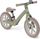 KikkaBoo Laufrad ab 3 Jahre LANSER, Ultraleichtes Balance Bike, 12 Zoll, Verstellbarer Sitz, Fahrrad für Kleinkinder 3-6 Jahre, Grün