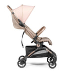 Peg Perego Leichter Buggy Volo mit Regenschutz, Handgepäckgröße, Flugzeuggeeignet, Kompakt, Ab Geburt bis 22 kg, Reisetasche Inklusive, Mon Amour