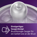 Philips AVENT Babyflaschen Natural Response, Geschenkset für Neugeborene – Babys von 0–12 Monaten und älter (Modell SCD838/13)