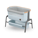 Maxi-Cosi Iora Beistellbett Baby, Faltbares Co-Sleeper, 0–6 Monate, max. 9 kg, 4 Neigungs- und 5 Höhenstufen, Leichtes Schieben, Bequeme Matratze, Großer Korb, Leicht zu Tragen, Essential Grey