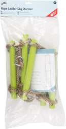 small foot Strickleiter aus wetterbeständigem Material mit Sicherungshaken, Klettergerüst Zubehör, ab 3 Jahren, 10878