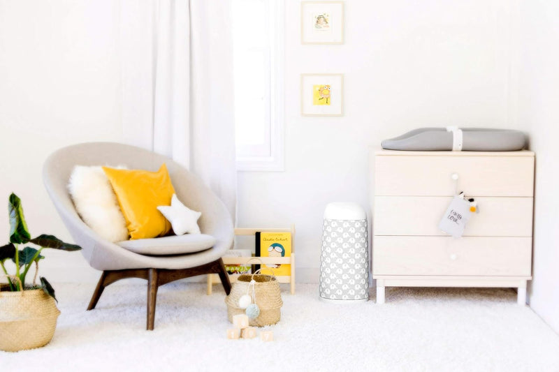 Angelcare Windeleimer "Dress Up" - weiß