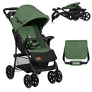 LIONELO Emma Plus Silla de paseo hasta 15 kg 6-36M Respaldo ajustable Cinturón de seguridad de 5 puntos Capucha profunda Organizador para padres