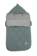 KAISER 65784556 ANNY Sommer Fußsack Perfekt für warme Tage geeignet 6-36 Monate Fb. slit green