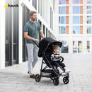 hauck Rapid 4, Grau - Kinderbuggy mit Liegefunktion für Babys ab Geburt bis 22 kg - Klein Zusammenklappbar - Höhenverstellbarer Schieber - Pannensichere Kunststoff Räder