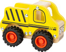 small foot Baufahrzeug aus Holz, mit Ladefläche und gummierten Rädern, für Kinder ab 18 Monaten, 11096